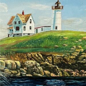Original Oil Nubble Lighthouse